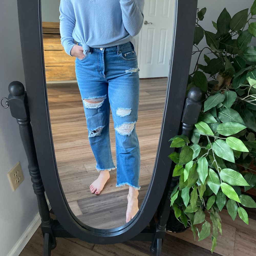 Cropped Jeans